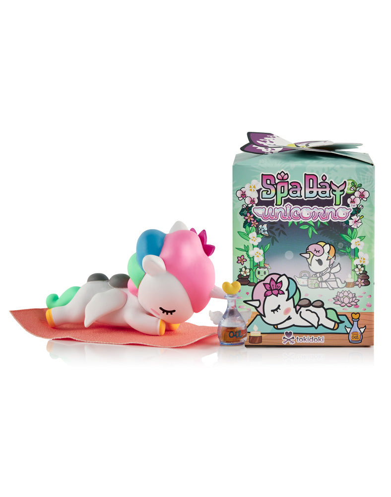 tokidoki Spa Day Unicorno Blind Box – Relaxing Mystery Unicorn Collectible Figure