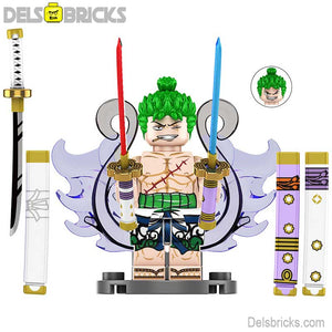 Roronoa Zoro from ONE PIECE Anime Lego Minifigures custom toys new