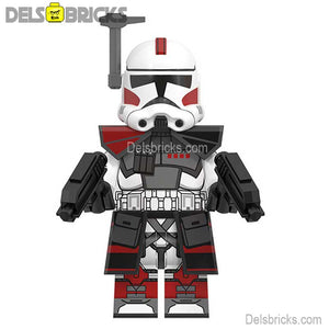 Coruscant ARC Clone Trooper Lego Minifigures Custom Toys