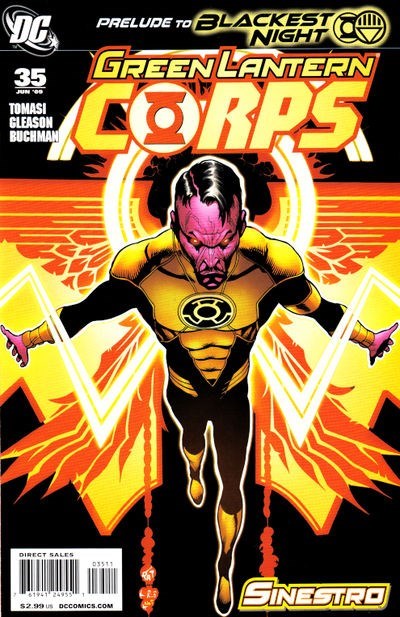 Green Lantern Corps (2006) #35 Corrected Copy