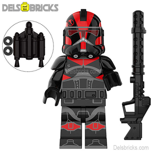 44th Special Ops Clone Trooper Lego Minifigures Custom Toys